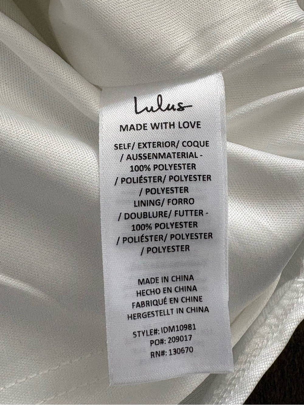 Lulus Utterly Pretty White Bow One-Shoulder Mini Dress with Pockets Bridal - Picture 9 of 11
